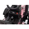 227361 20 detsky elektricky traktor s vleckou 12v 7ah ruzovy