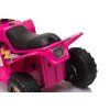 233010 26 detska elektricka ctyrkolka pro nejmensi speed junior 6v 7ah ruzova