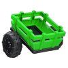 Dětský elektrický traktor s přívěsem 24V Blast 4x4 2x200W červený09