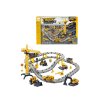 Circuit de curse pentru șantier cu macara mobilă și mașinuțe 1:64 MT1339