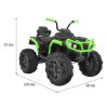 Pojazd Quad ATV 2 4G Czarno Zielony [34393] 1200
