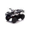 Dětská elektrická čtyřkolka ATV bílá10