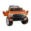 mamido Dětské elektrické autíčko Ford Ranger 4x4 lakované oranžové5