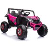 Dětské elektrické auto Buggy UTV MX 4x4 růžové (3)