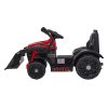Dětský elektrický traktor G320 s radlicí červený05
