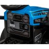 Dětský elektrický traktor G320 s radlicí modrý12