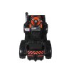 Dětský elektrický traktor s radlicí oranžový06