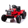 Dětský elektrický traktor s vlečkou T1 červený6