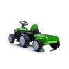 Dětský elektrický traktor s přívěsem zelený3 (1)