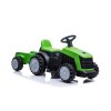 Dětský elektrický traktor s přívěsem zelený5 (1)