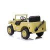 Dětský elektrický vojenský Jeep Willys 4x4 béžový6