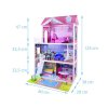 Mamido dreveny domecek pro panenky LED (1)