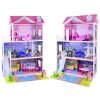 Mamido dreveny domecek pro panenky LED (2)