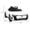 Elektrické autíčko Audi RS E Tron GT 4x4 bílé16