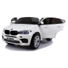 Elektrické autíčko BMW X6M dvoumístné XXL bílé3