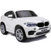 Elektrické autíčko BMW X6M dvoumístné XXL bílé