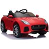 3651 elektricke auticko jaguar f type lakovane cervene