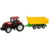 Traktor s přívěsem 50 cm červený02