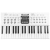 velký dětský keyboard s mikrofonem bílý (5)