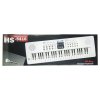 velký dětský keyboard s mikrofonem bílý (3)