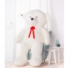 Velký plyšový medvěd Bueno bílý 220 cm