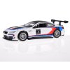 Mașină din metal model sport BMW M6 GT3 la scară 1:32 sunet luminos