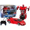 Car Robot Transformers 2in1 telecomanda RC rosie