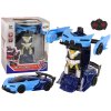 197175 auto robot transformers 2v1 na dalkove ovladani rc svetle modry