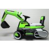 202693 6 detsky elektricky bagr c3 zeleny