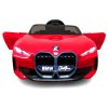 203008 3 elektricke auticko bmw i4 2 4 ghz cervene