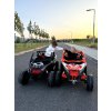 Mașină electrică Buggy Maverick Can-Am 2x24V 4x200W EVA portocaliu
