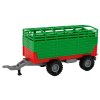199371 1 traktor se dvema privesy a efekty zeleny