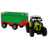 199371 4 traktor se dvema privesy a efekty zeleny