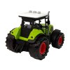 199371 7 traktor se dvema privesy a efekty zeleny