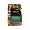 199371 8 traktor se dvema privesy a efekty zeleny