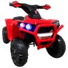 202678 3 detska elektricka ctyrkolka j8 s efekty cervena
