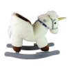 Legănat unicorn alb