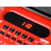 203852 7 klavesy keyboard s mikrofonem 61 klaves cervene