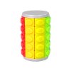 Joc de puzzle cilindru rotativ colorat