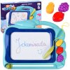 204071 magicka tabule s barevnym pozadim a razitky modra