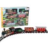 Set tren electric Locomotiva 3 vagoane lumini sunete