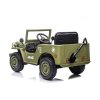 Mașină electrică de jucărie JH-103 verde măsliniu 4x4