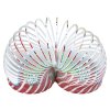 205724 2 relaxacni pruzina 6 cm s vanocnimi motivy cervena