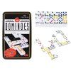 204818 5 logicka hra domino v kovove krabicce 28 dilku