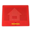 206453 2 magneticka tabule magpad s kulickami a sablonami cervena