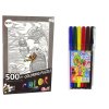 198513 puzzle k vymalovani ryby a ocean 500 dilku