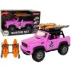 Jucărie off-road Surfing 1:14 cu frecare roz