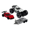 206534 2 terenni auto s vlecnym vozikem a sportovnim autickem bile