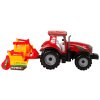 198873 5 traktor s kultivatorem s trecim pohonem cerveny