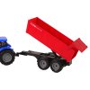 205316 2 zemedelsky traktor s privesem modry